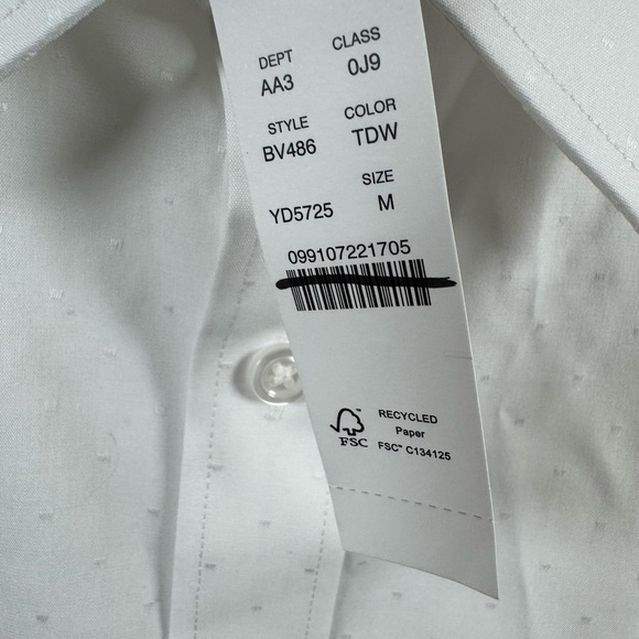 J. Crew White Dress Shirt - Picture 6 of 9